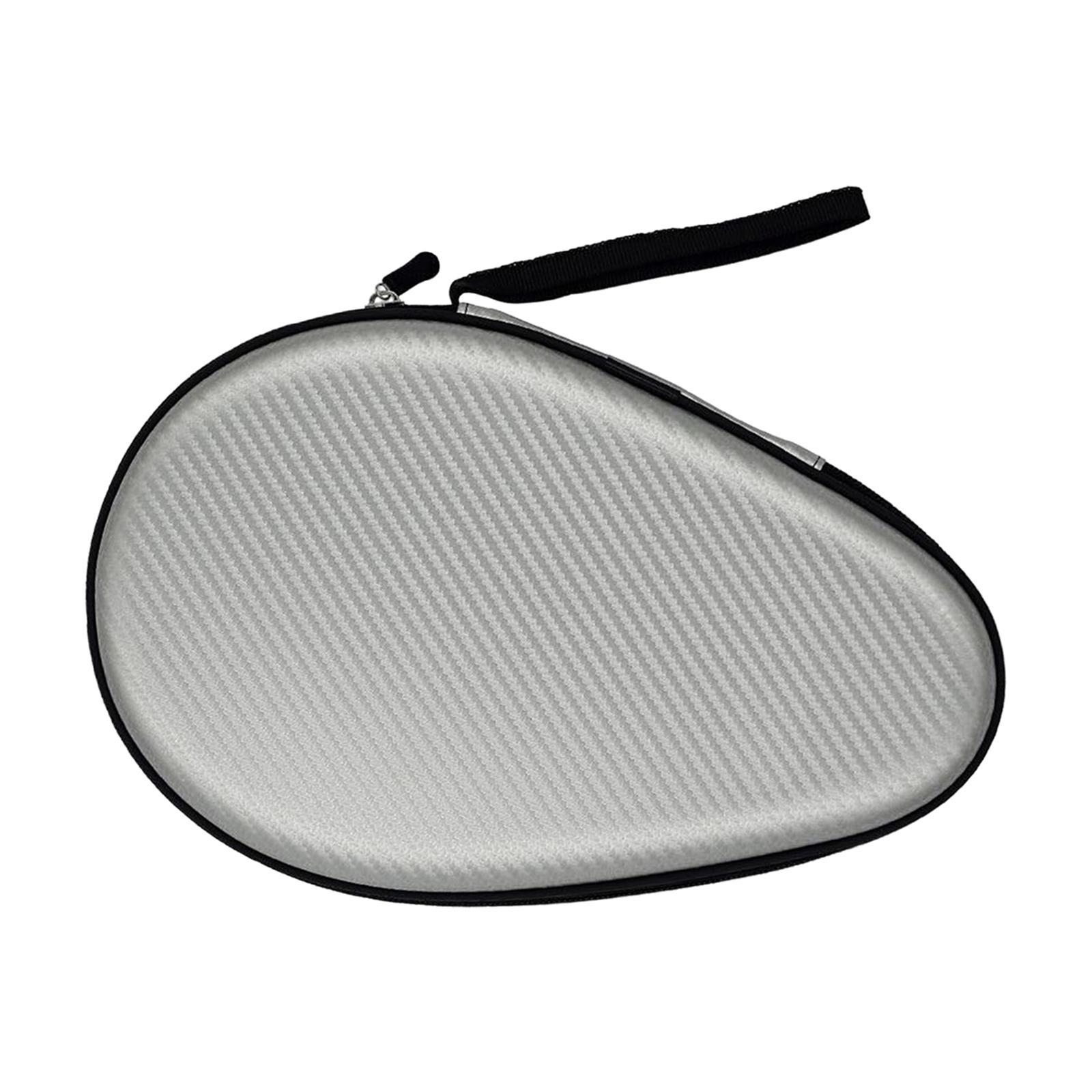 Table Tennis Racket Bag EVA Wear Resistant Sturdy for Outdoor Training