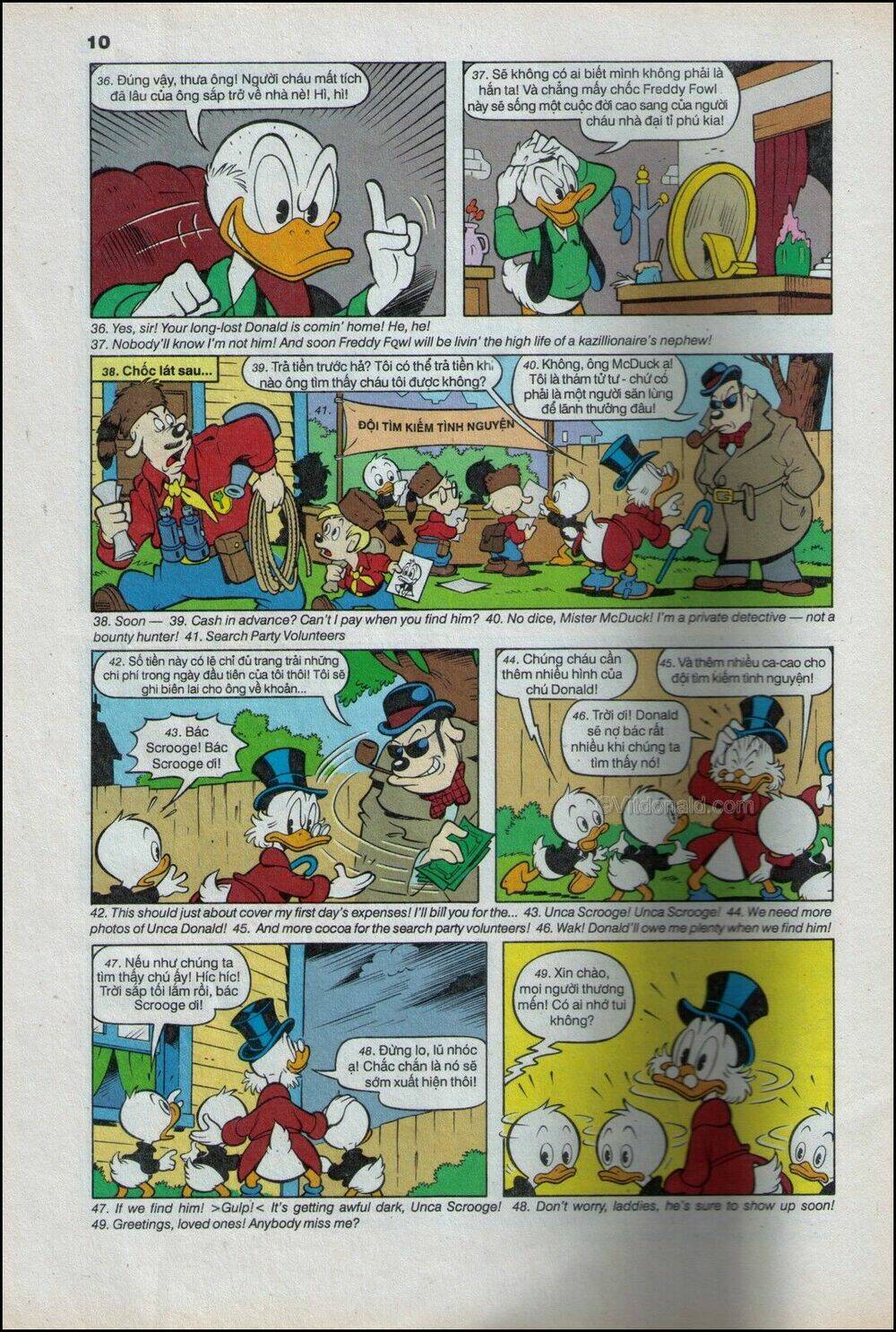 donald và bạn hữu chapter 25 12