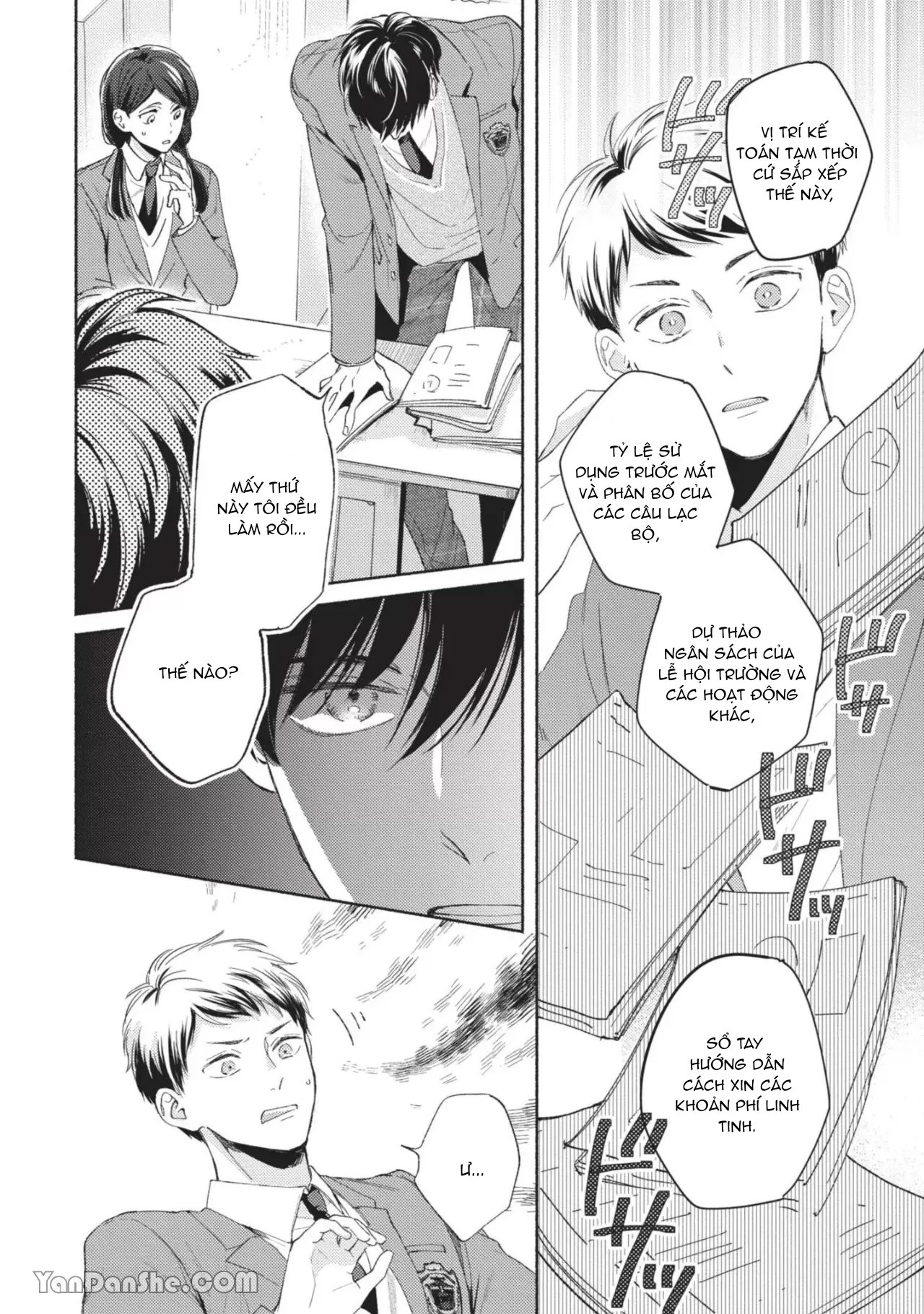 hội trưởng là một đứa trẻ hư chapter 3 4