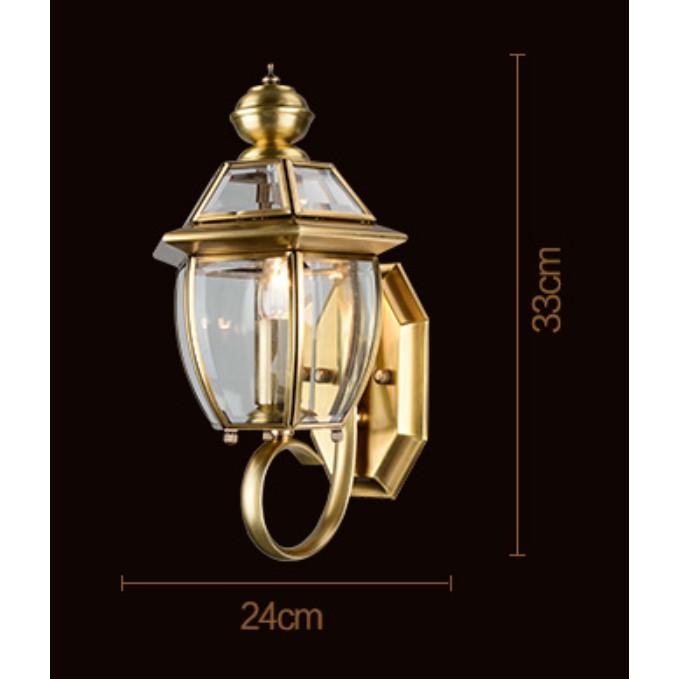 Đèn tường đồng SWAND trang trí cao cấp chuẩn loại 1 kèm bóng Edison thủy tinh siêu đẹp