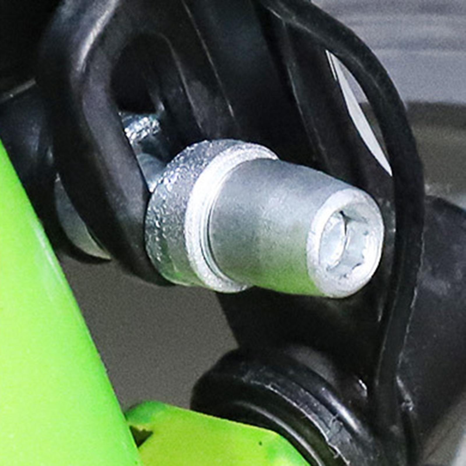 Lightweight Bike Brake Blocks Replacement 1 Pair V Brake Pads for Folding Bicycle