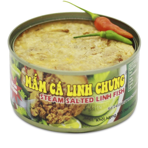 Đặc sản An Giang - LỐC 6 HỘP MẮM CÁ LINH CHƯNG ĐÓNG HỘP 200G CHÍNH HÃNG ANTESCO DÙNG KÈM CÁ LINH KHO MÍA MCLCX6 - Ocop 4 Sao