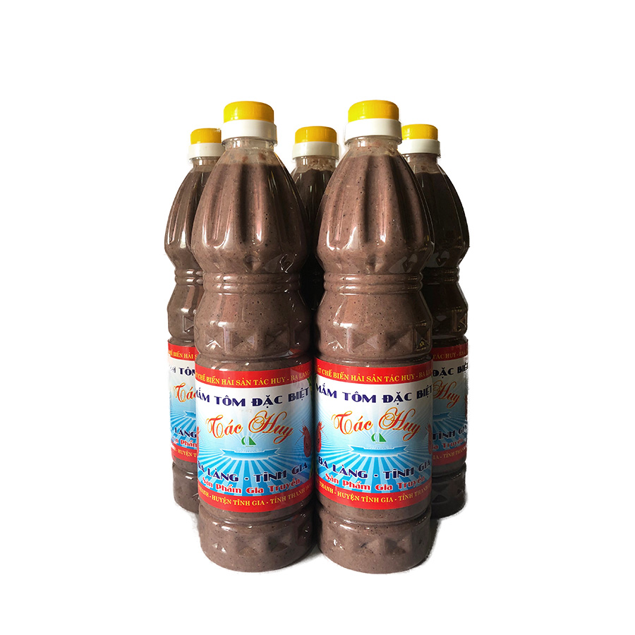 Combo 3 chai mắm tôm Ba Làng Thanh Hóa 1kg loại ngon