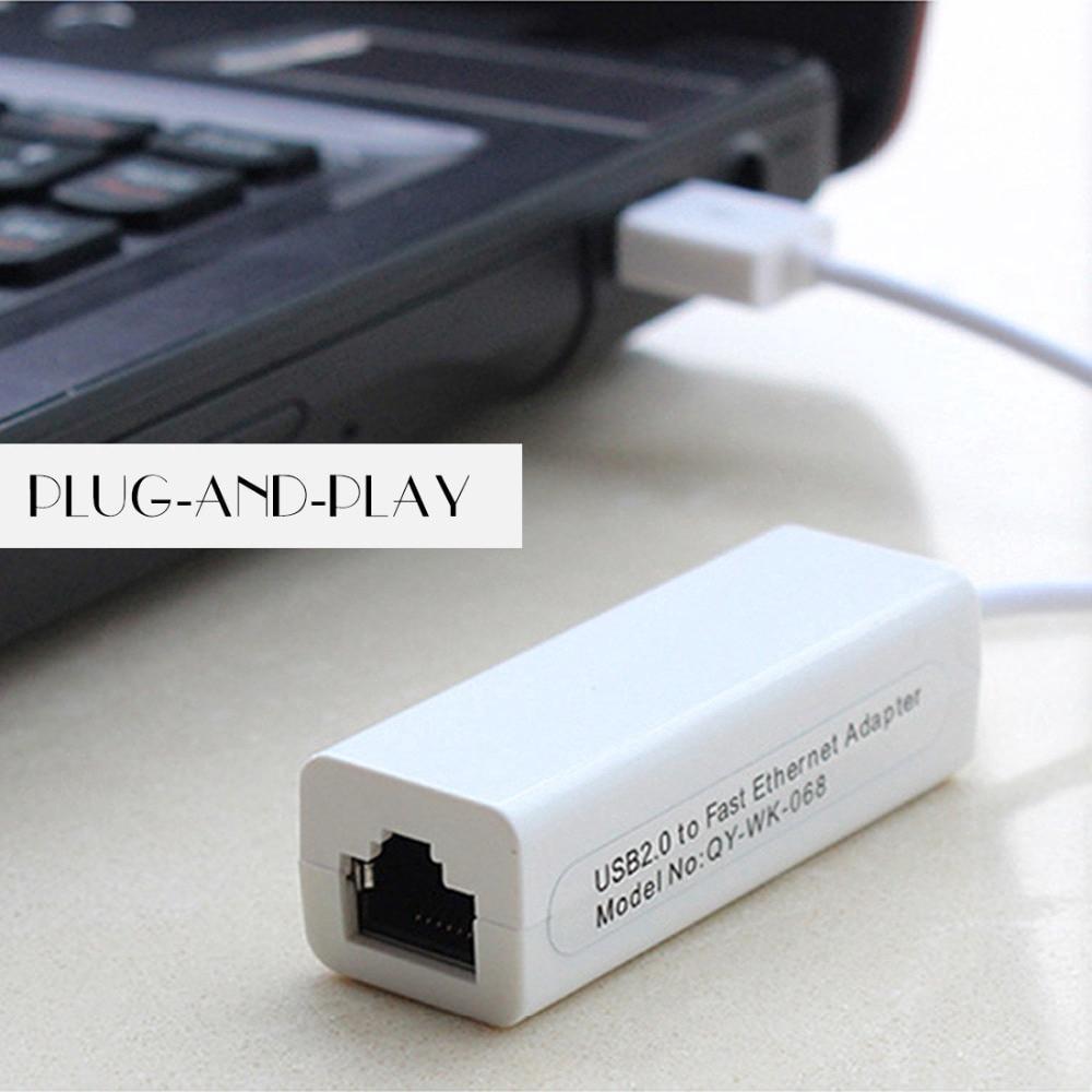 Đầu chuyển đổi Ethernet USB 2.0 sang mạng LAN RJ45