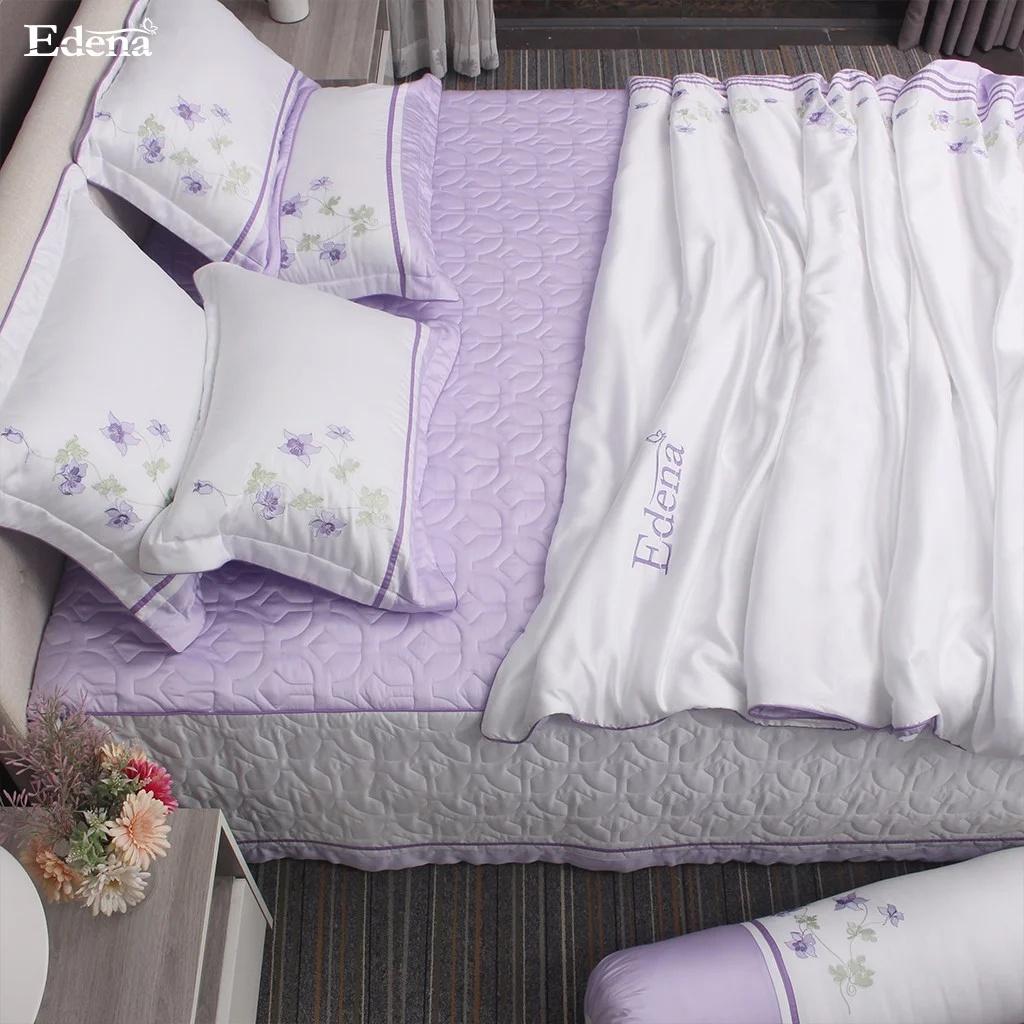 Bộ Ga Chần Gòn Tencel Edena 776 Gồm 5 Món