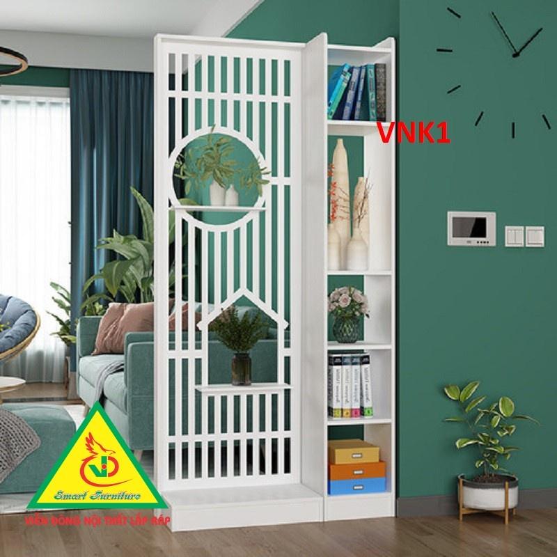 Vách ngăn tủ kệ VNK1- Nội thất lắp ráp Viendong Adv