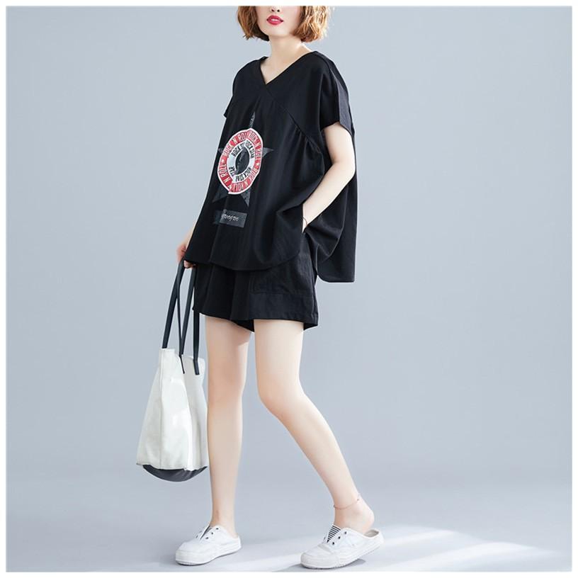 bộ nữ ngắn tay - chất liệu COTTON siêu co dãn, siêu cá tính (N1)