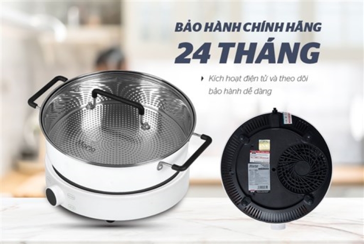 BẾP ĐIỆN TỪ CẢM ỨNG SUNHOUSE MAMA SHD6872 - Công suất 2000W