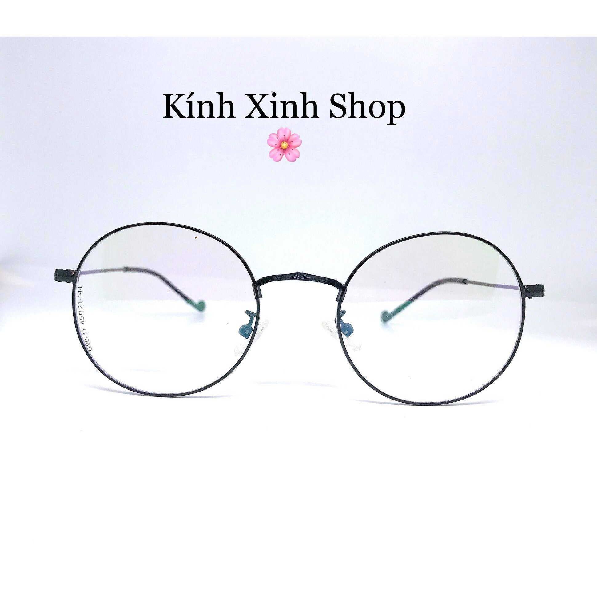 Gọng kinh cận, Kính giả cận Mắt tròn form nhỏ phong cách ulzzang Korea G9017
