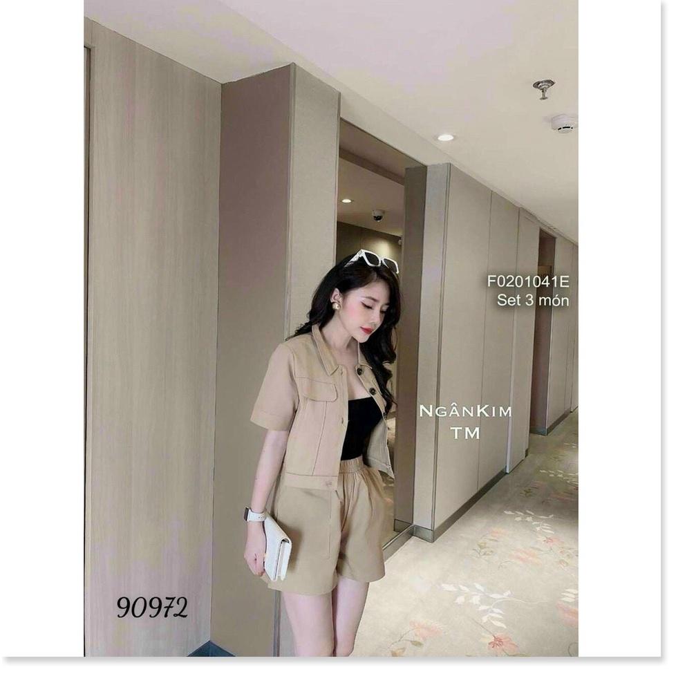 SET BỘ ĐỒ NỮ NGẮN SIÊU XINH , HOT HÈ 2021 KME FASHION