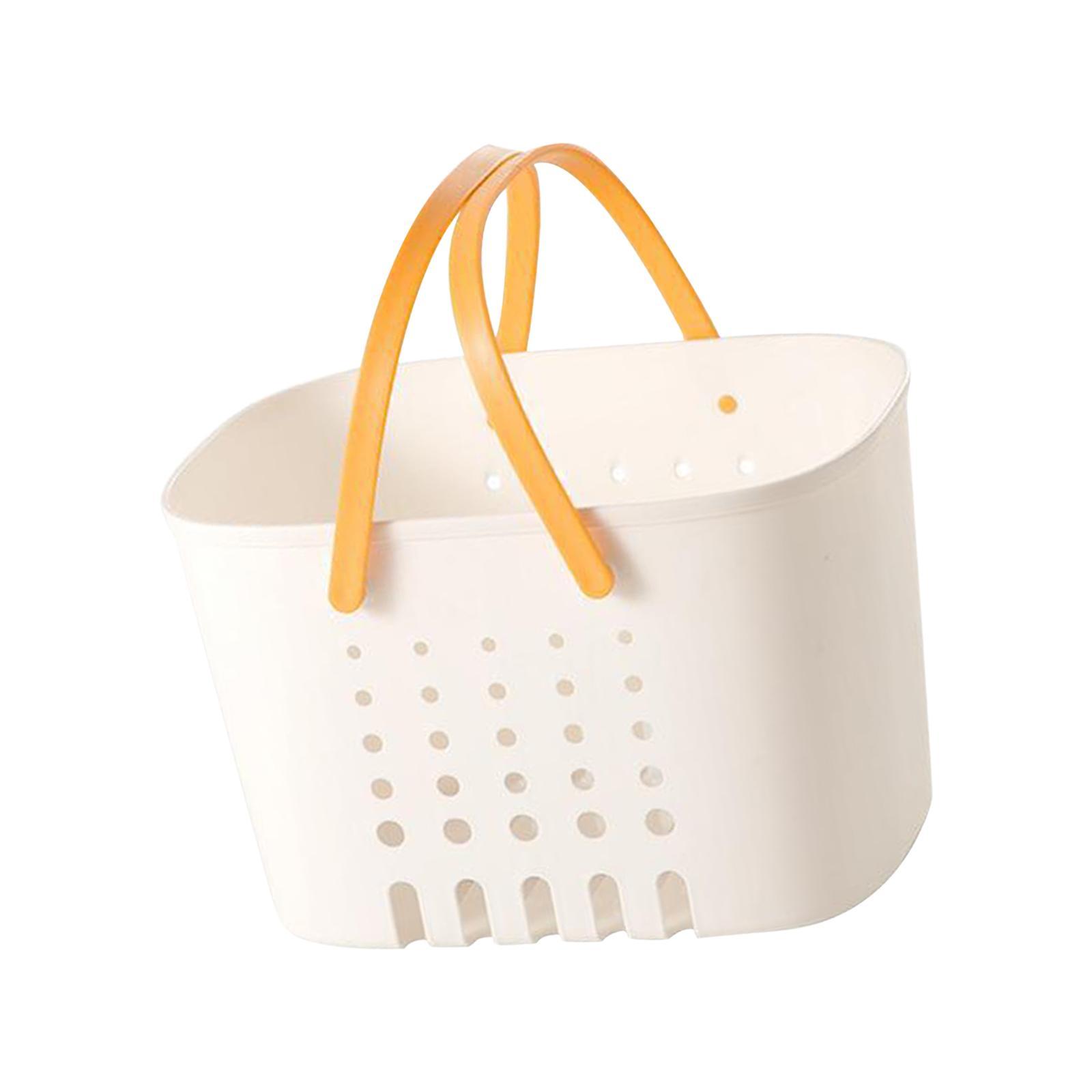 Shower Caddy tote organizer Durable Quick Drain Organizer with Handle for Kitchen