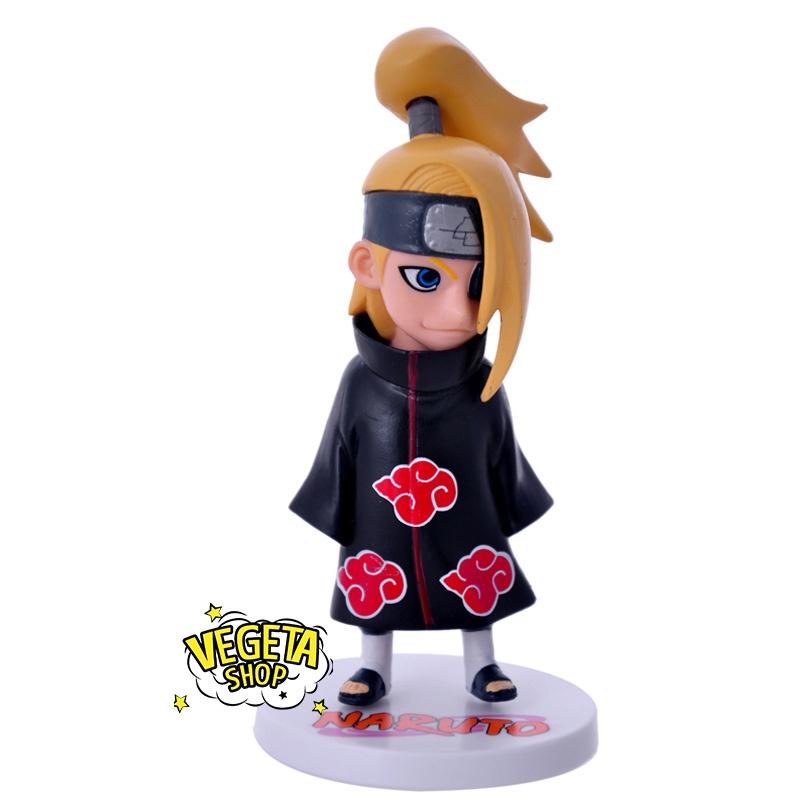 Mô hình Naruto - 12 mẫu tùy chọn: Kakashi Minato Gaara Rock Lee Neji Sasuke Shikamaru Itachi Deidara Sasori - Cao 12cm