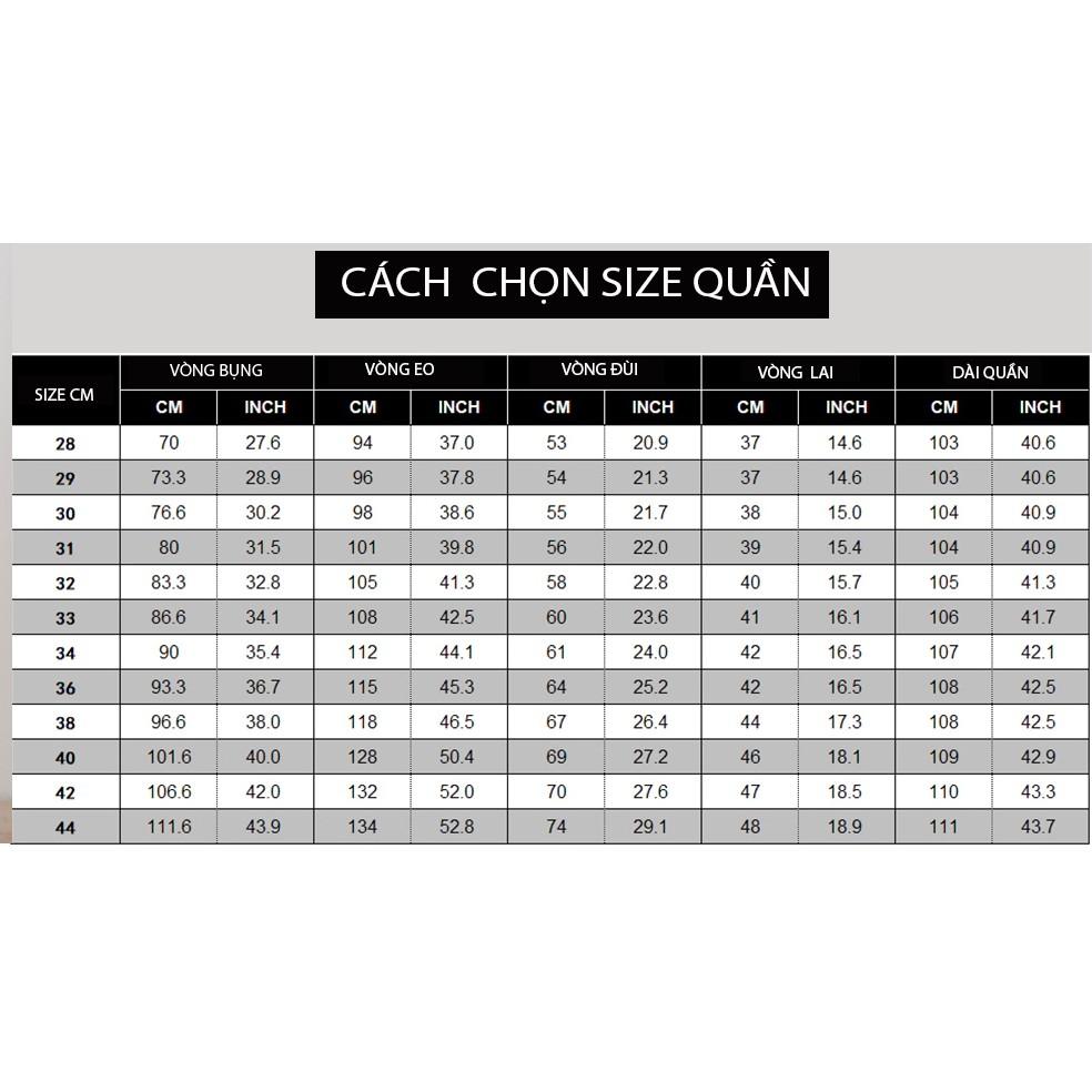 Quần tây nam hàng hiệu cao cấp MÀU ĐEN Style Hàn Quốc - HL01