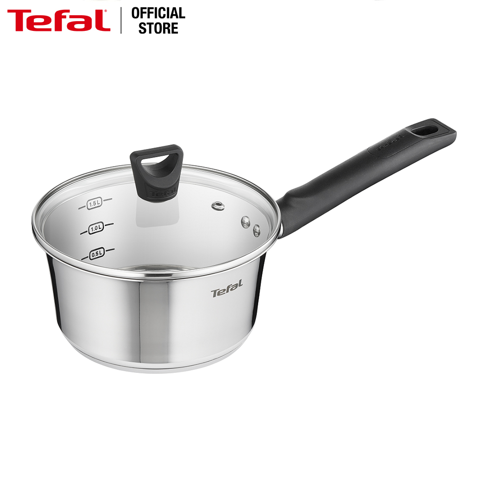 Quánh inox đế từ Tefal Simpleo B9052395 18cm - Hàng chính hãng