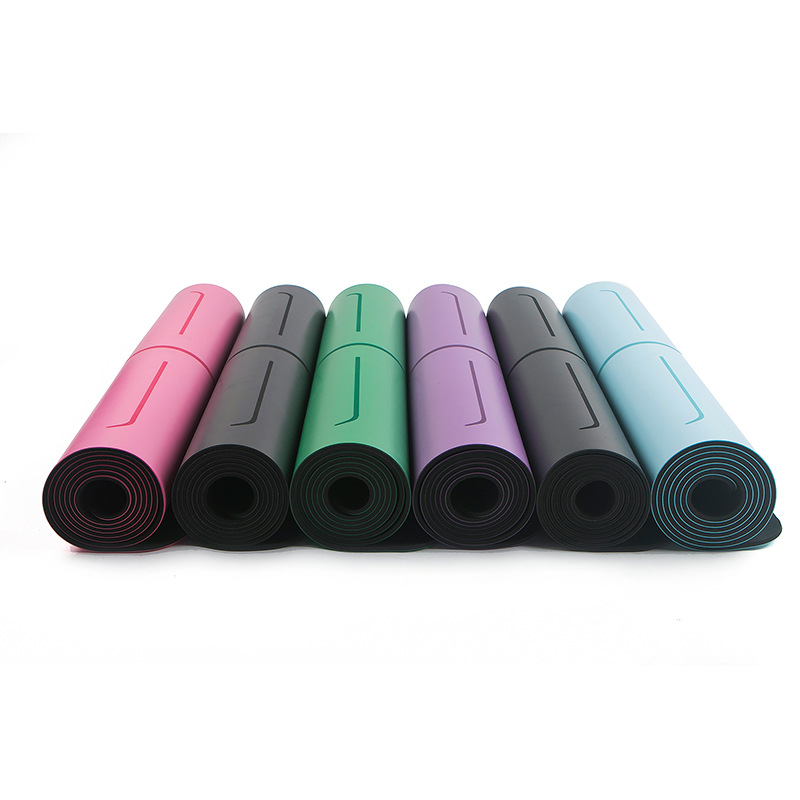 Thảm Tập Yoga Định Tuyến Da PU Cao Cấp Chính Hãng K2TOP + Túi Đựng Thảm Tập Yoga + Dây Buộc Thảm Yoga Định Tuyến