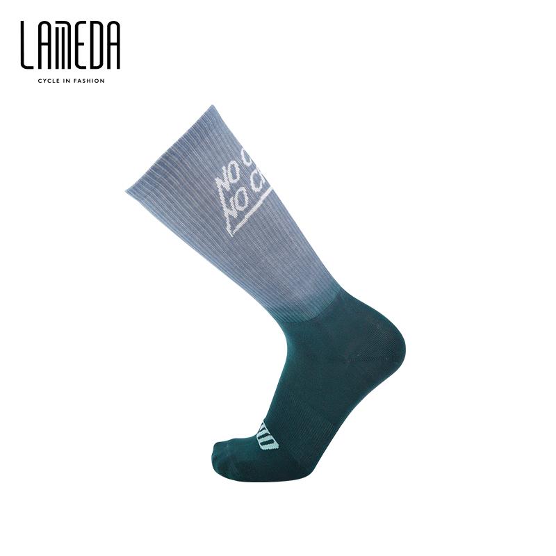 Lameda Xe Đạp Chuyên Nghiệp Đường Đi Tất Nam Nữ Xe Đạp Xe Đạp Thể Thao Tất Giữa Ống Tất Chạy Color: Brown Size: L