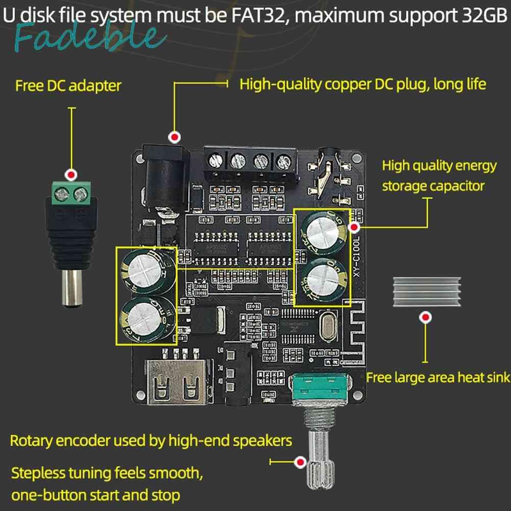 Bảng Mạch Khuếch Đại Âm Thanh Bluetooth XY-C100L 100Wx2