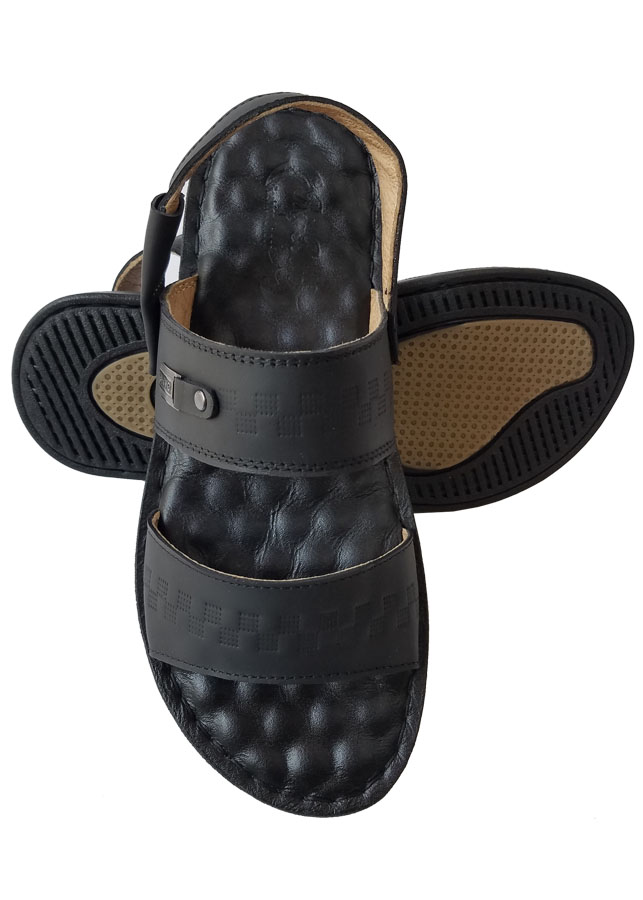 GIày Sandal Nam Da Bò BIGGBEN Cao Cấp SD116