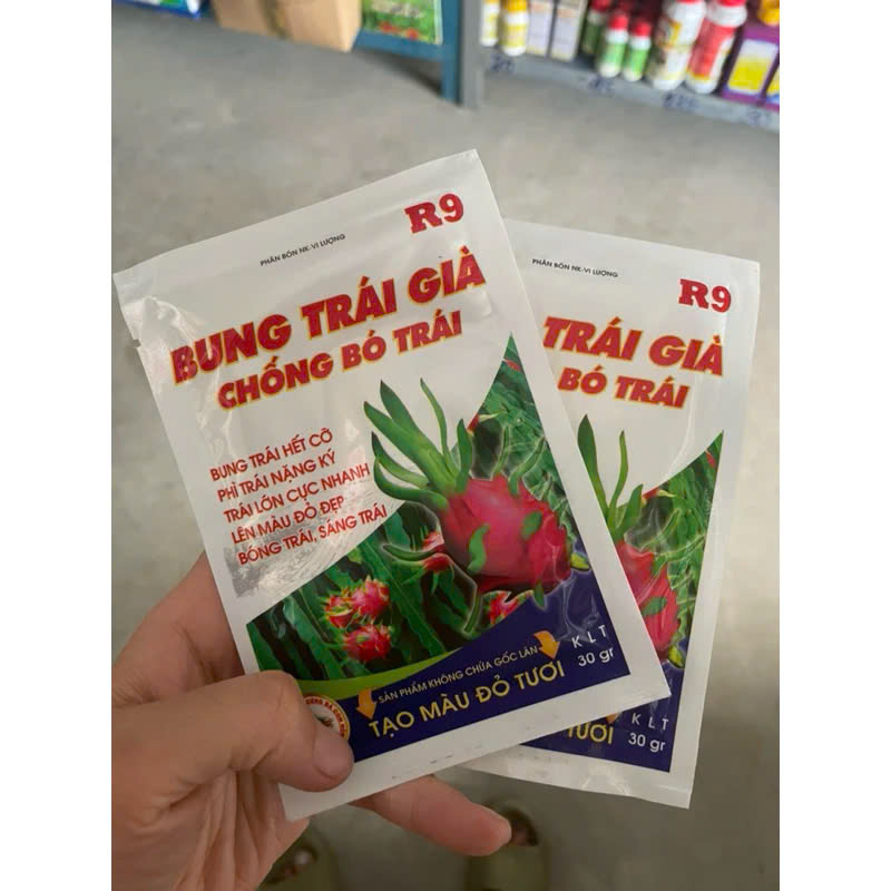 Phân bón Bung trái già, chống bó trái, phì trái, màu đẹp Thanh Long