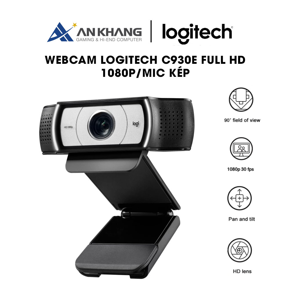 Thiết bị truyền hình ảnh chất lượng cao Logitech C930e - Hàng chính hãng