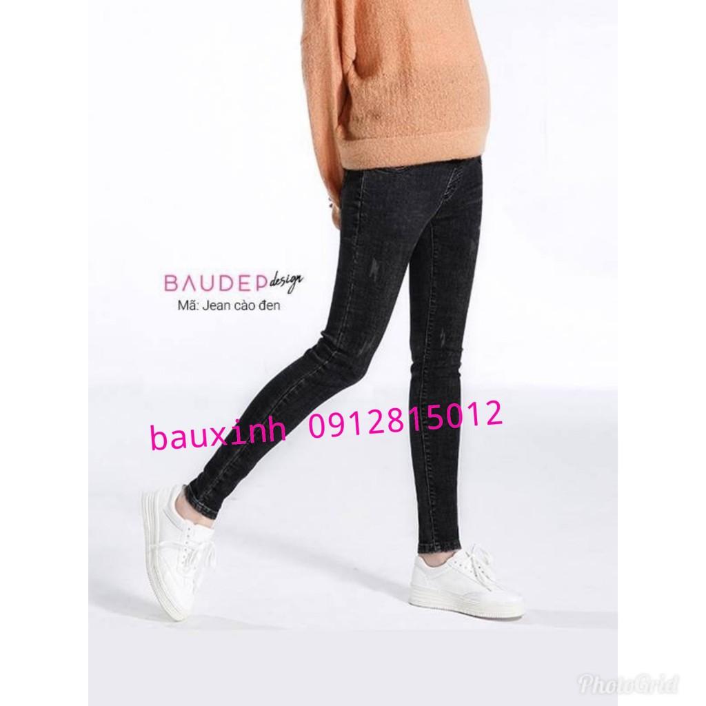 Quần bò bầu jeans đẹp