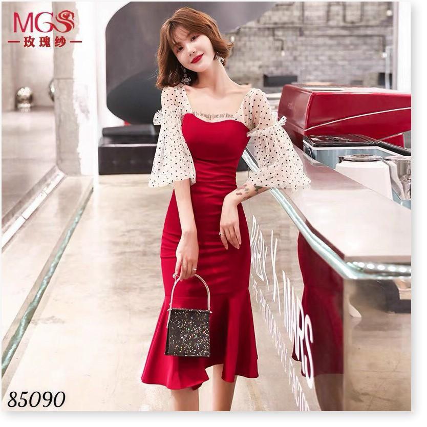 Đầm UMI đuôi cá phối lứa tôn dáng siêu sang cho các chị em THỜI TRANG MỚI NHẤT HIỆN NAY
