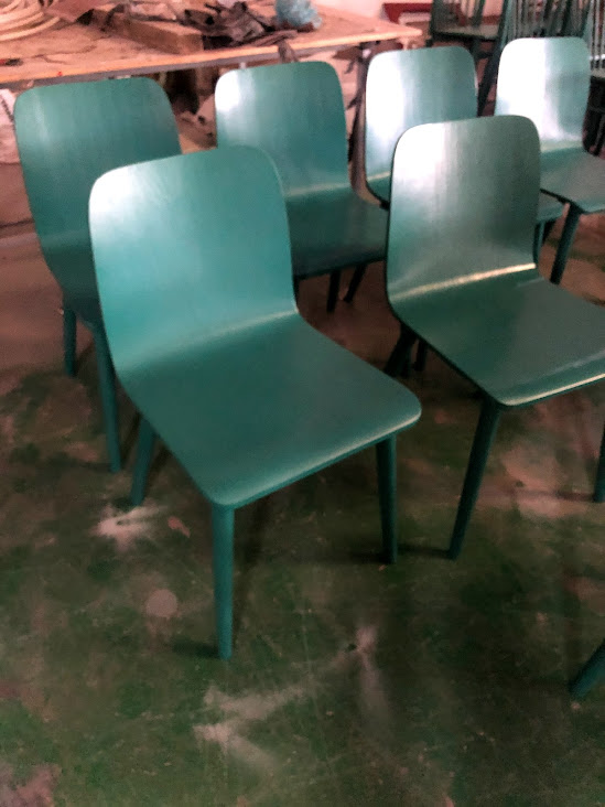 Ghế Tami gỗ sồi - ghế gỗ có tựa lưng