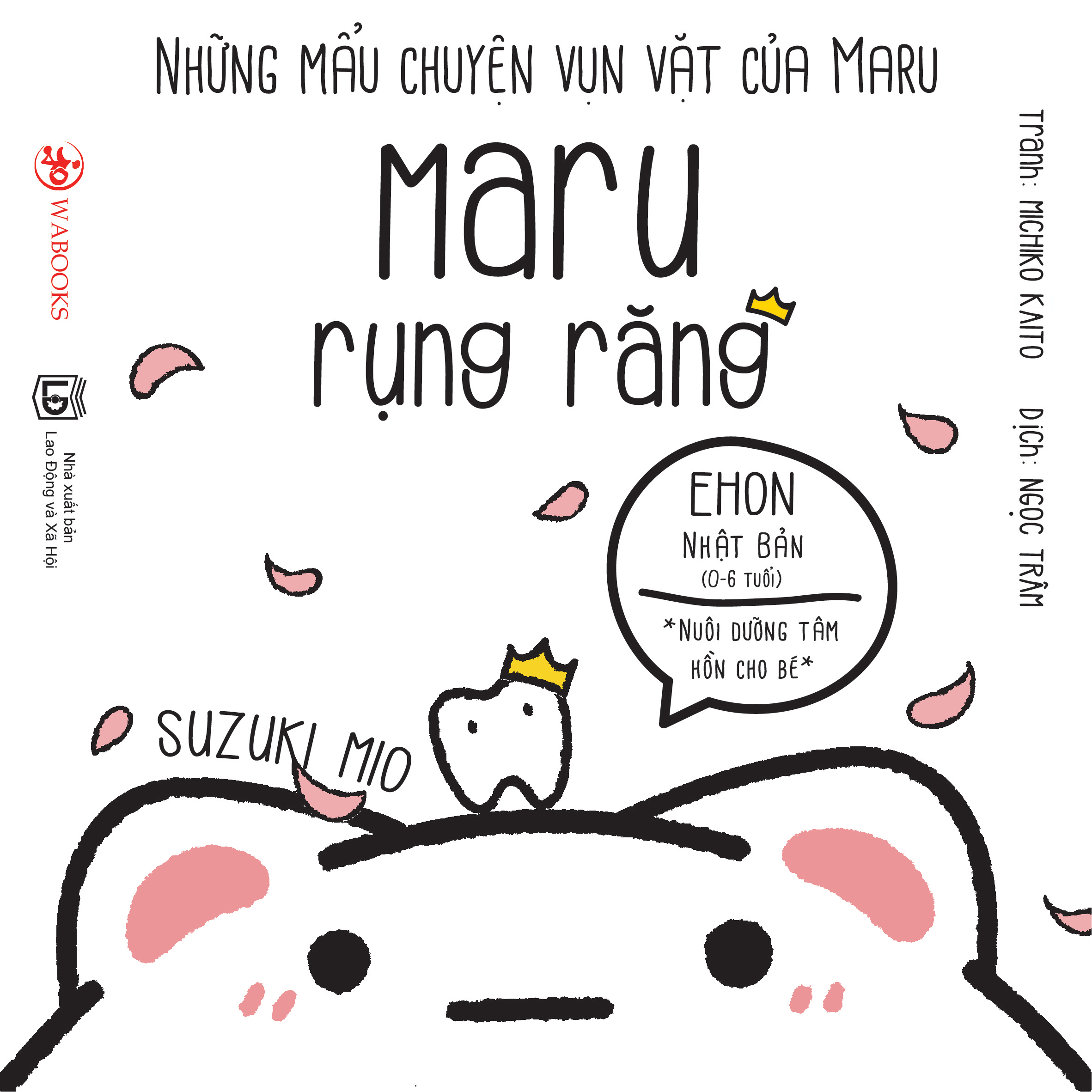 Combo 6 cuốn Ehon "Những chuyện vụn vặt của Maru" - Cho bé 0-6 tuổi thông minh, sáng tạo