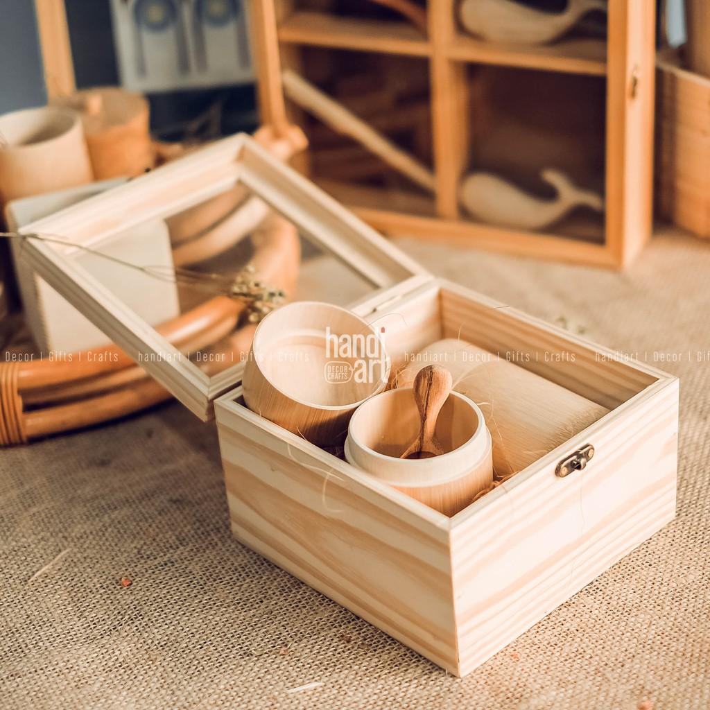 - Hộp gỗ quà tặng - Wooden gift box