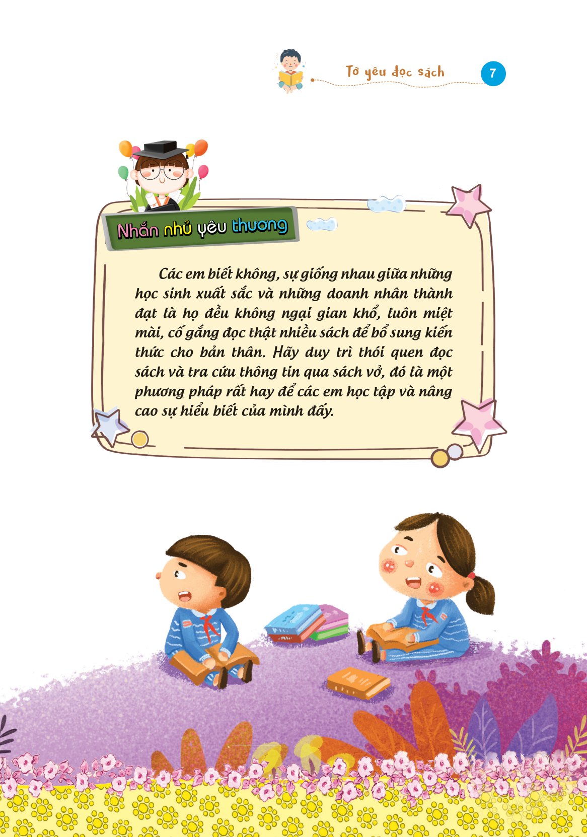 Những Câu Chuyện Nhỏ Giúp Em Trưởng Thành - Tớ Yêu Đọc Sách