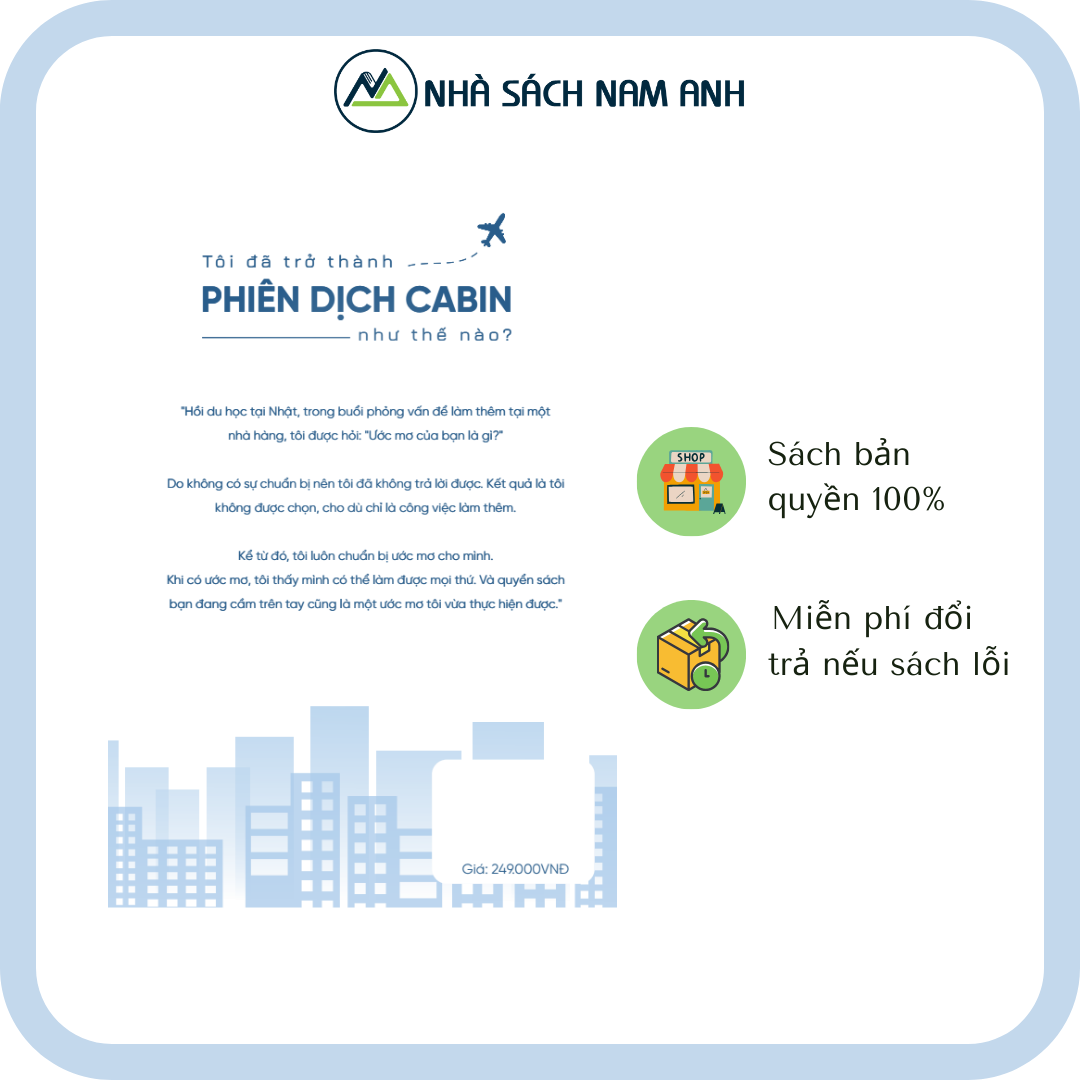 Sách - TÔI ĐÃ TRỞ THÀNH PHIÊN DỊCH CABIN NHƯ THẾ NÀO? – Tác Giả Vũ Thu Thủy