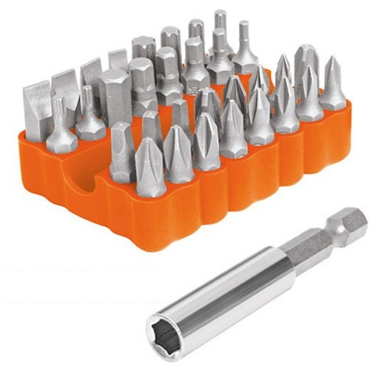 Bộ phụ kiện vặn vít 33 chi tiết Truper - 17788