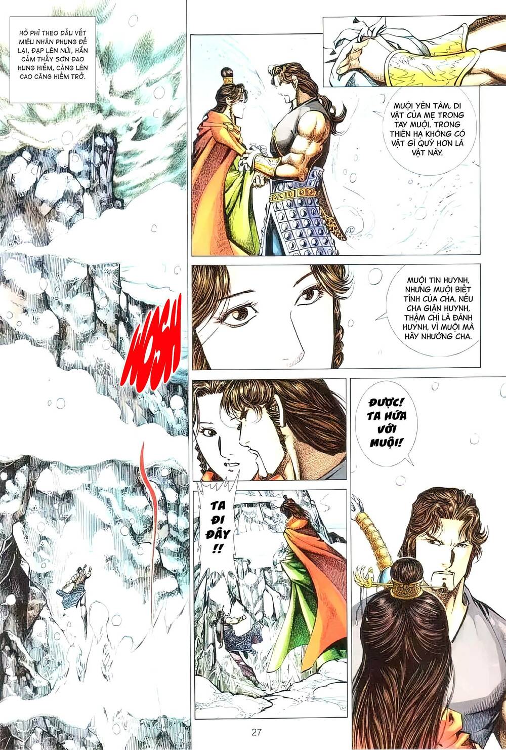 tuyết sơn phi hồ - mã vinh thành chapter 38 13