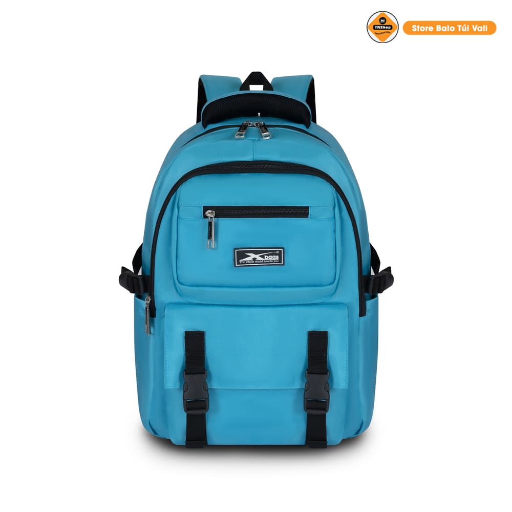 Balo Cao Cấp Chống Nước Nhiều Ngăn Tiện Lợi Xbags Sea Blue Thời Trang Hiện Đại Xb 3201!