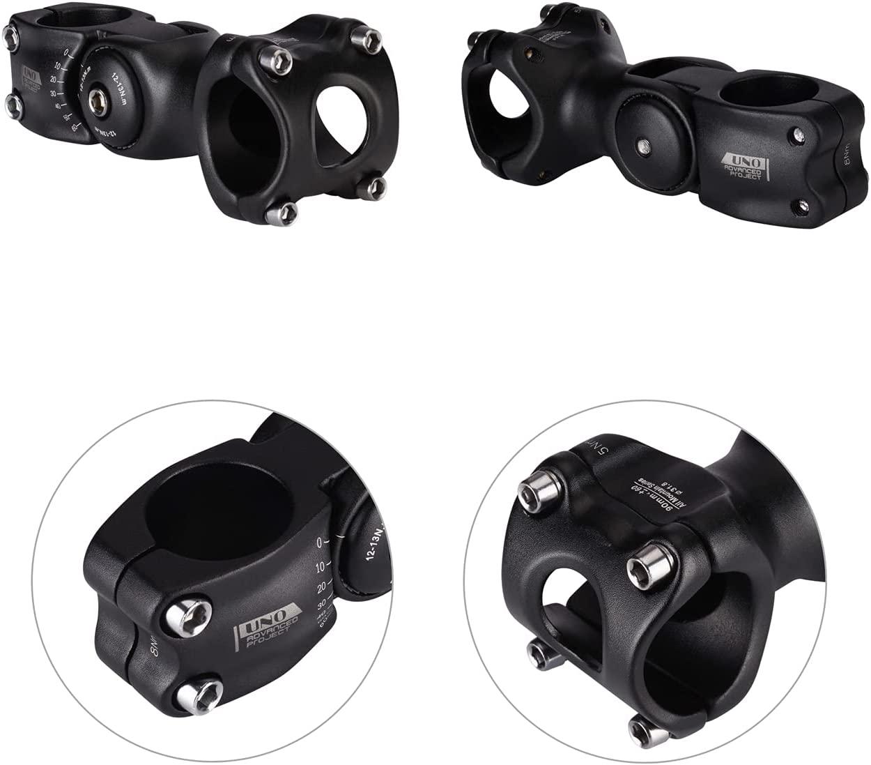 31,8 Thanh điều chỉnh 90mm/110mm 0~60 độ Xe đạp leo núi Thanh điều chỉnh cho hầu hết xe đạp leo núi Xe đạp leo núi