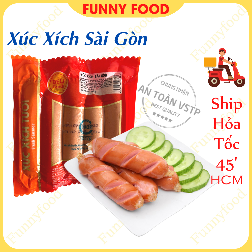 Xúc Xích Đức 10 Cây – Xúc Xích Tươi LC –  – Funnyfood