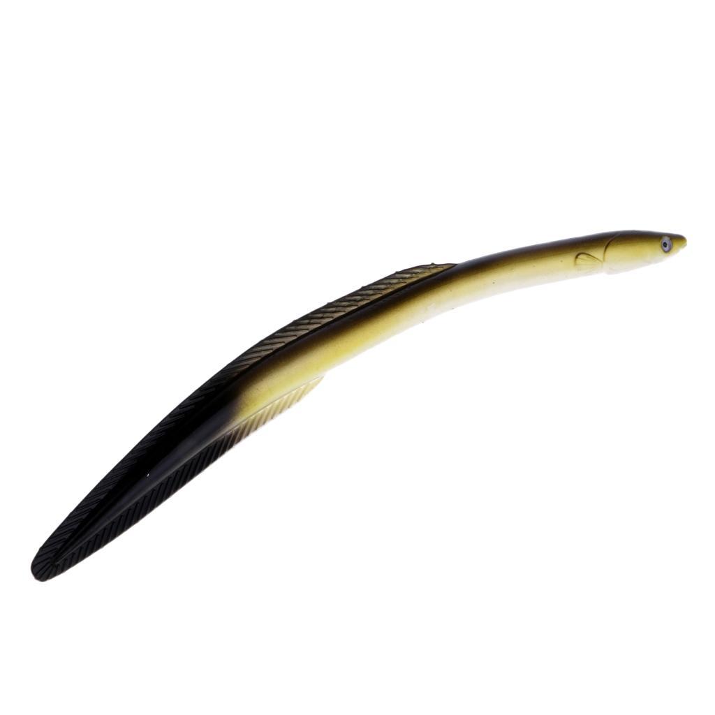 Fishing Bait Soft Silicone Realistic Eel Fishing Bait