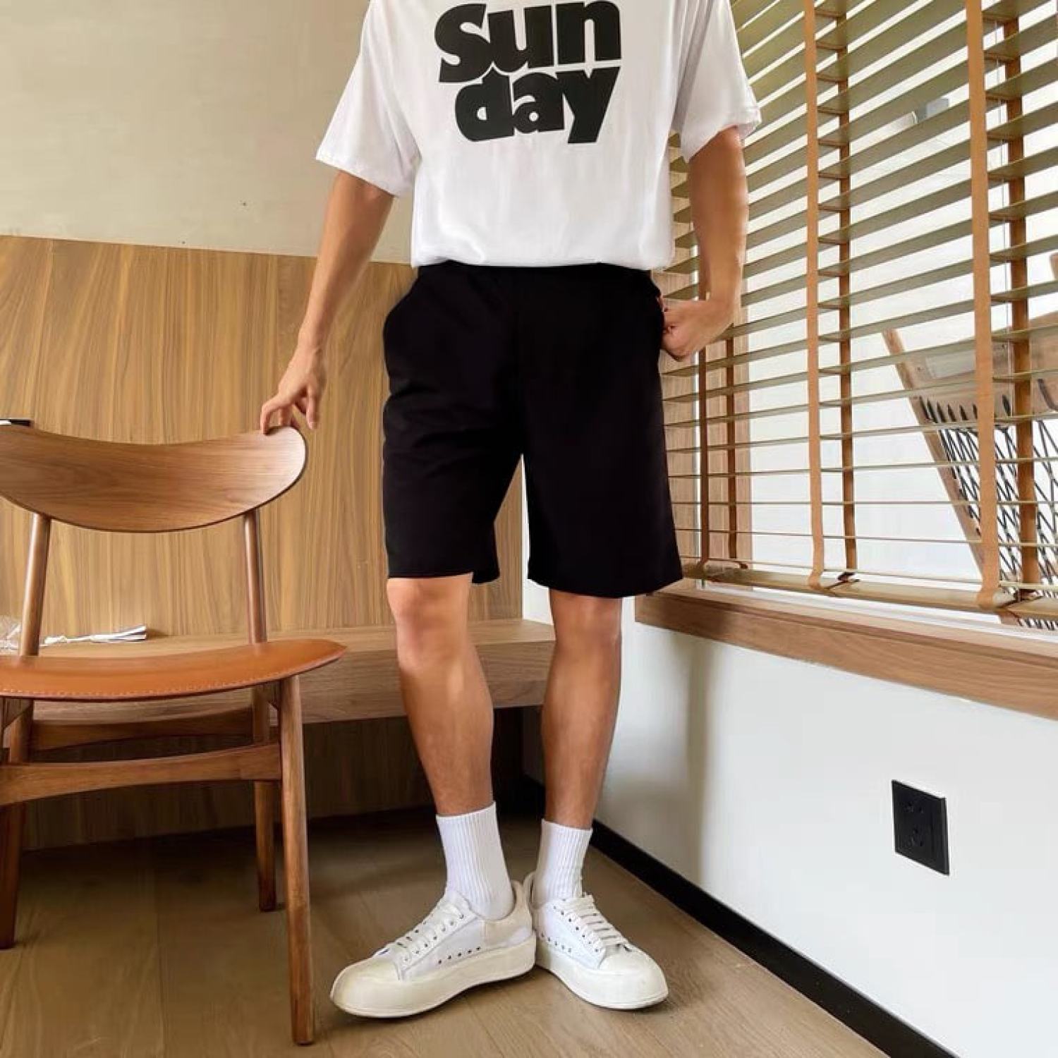 Bộ Quần Áo Thun Nam Nữ Thiết Kế SUN DAY Chất Liệu Cottom Cao Cấp Form Rộng Tay Lỡ Phong Cách Trẻ Trung Năng Động Cá Tính Unisex