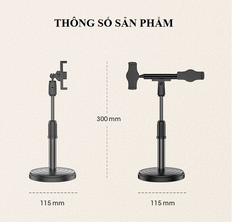 Giá Đỡ Điện Thoại Xoay 360 Độ LT-07