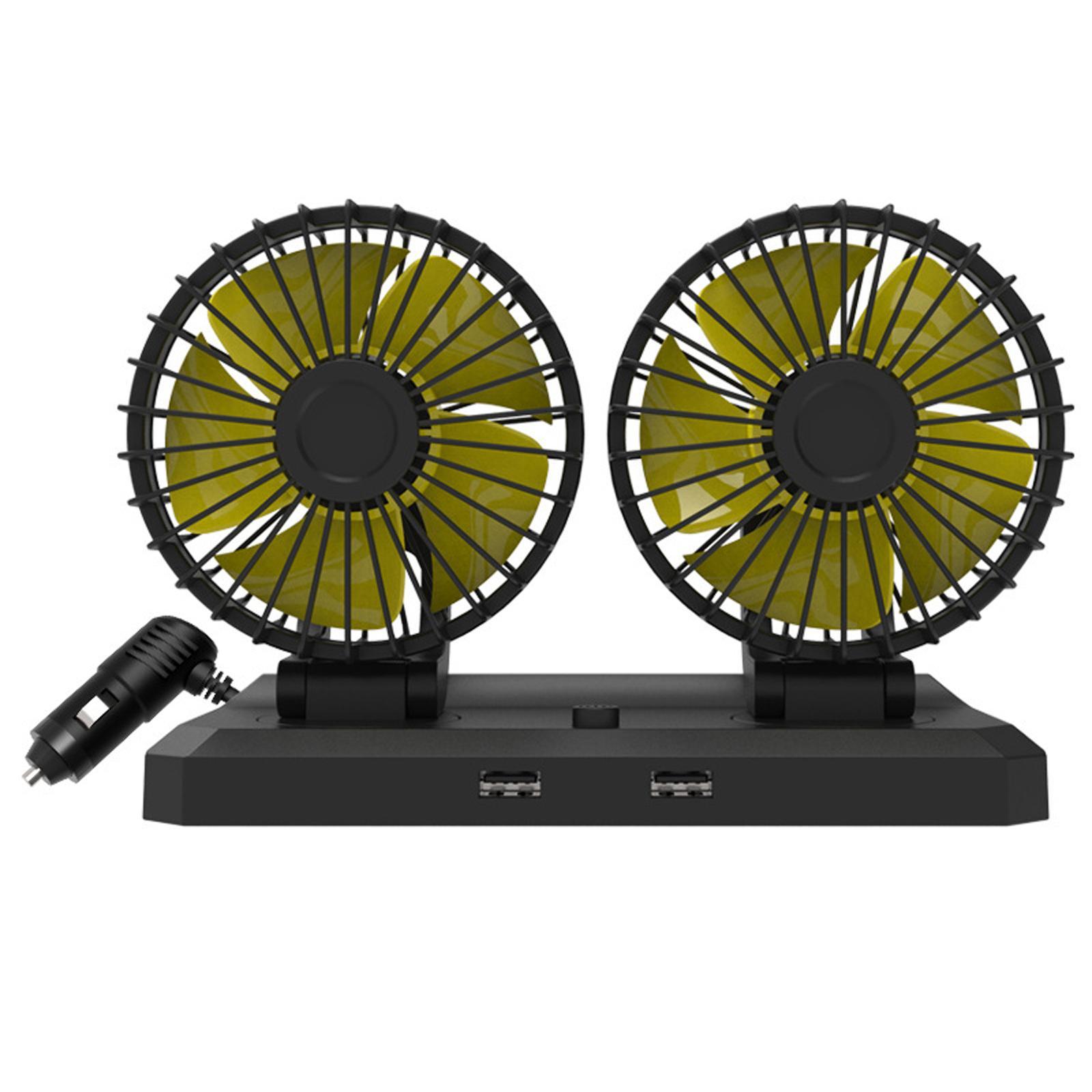 Mini Car Fan 12V
