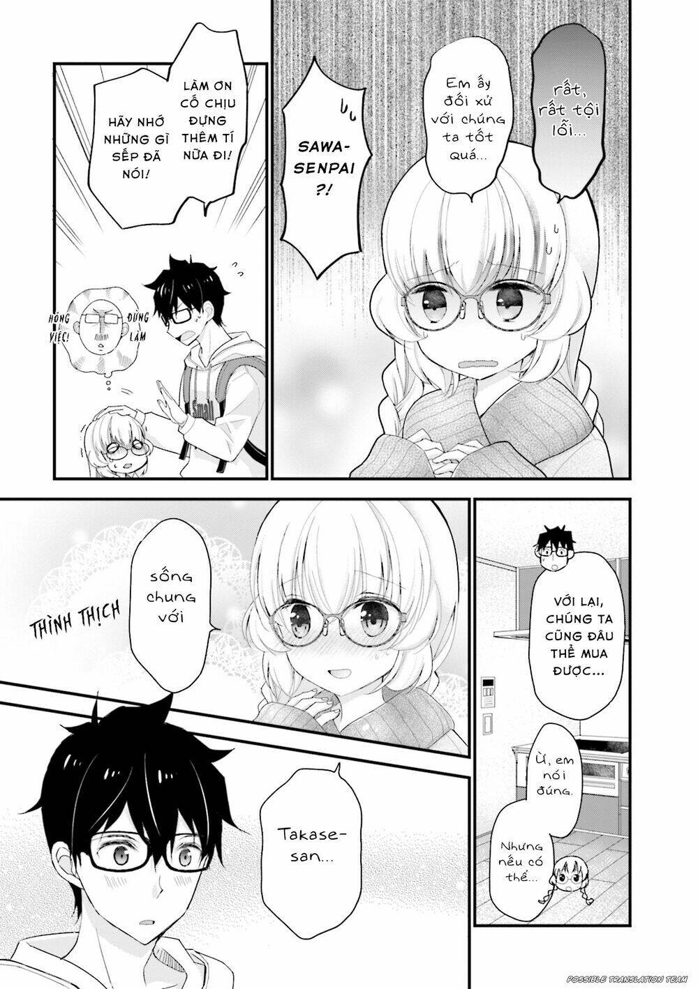 senpai kiêm bạn gái nhỏ nhắn của tôi rất dễ thương chapter 5 7