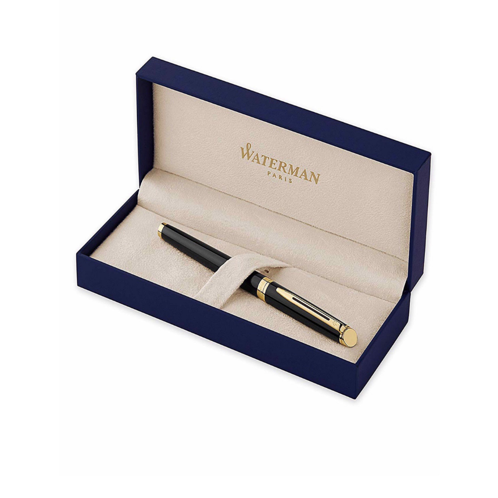 Bút Ký Dạ Bi Waterman Hemisphere Black Kèm Túi Giftset Cao Cấp , Dành Cho Doanh Nhân Khẳng Định Đẳng Cấp Cá Nhân