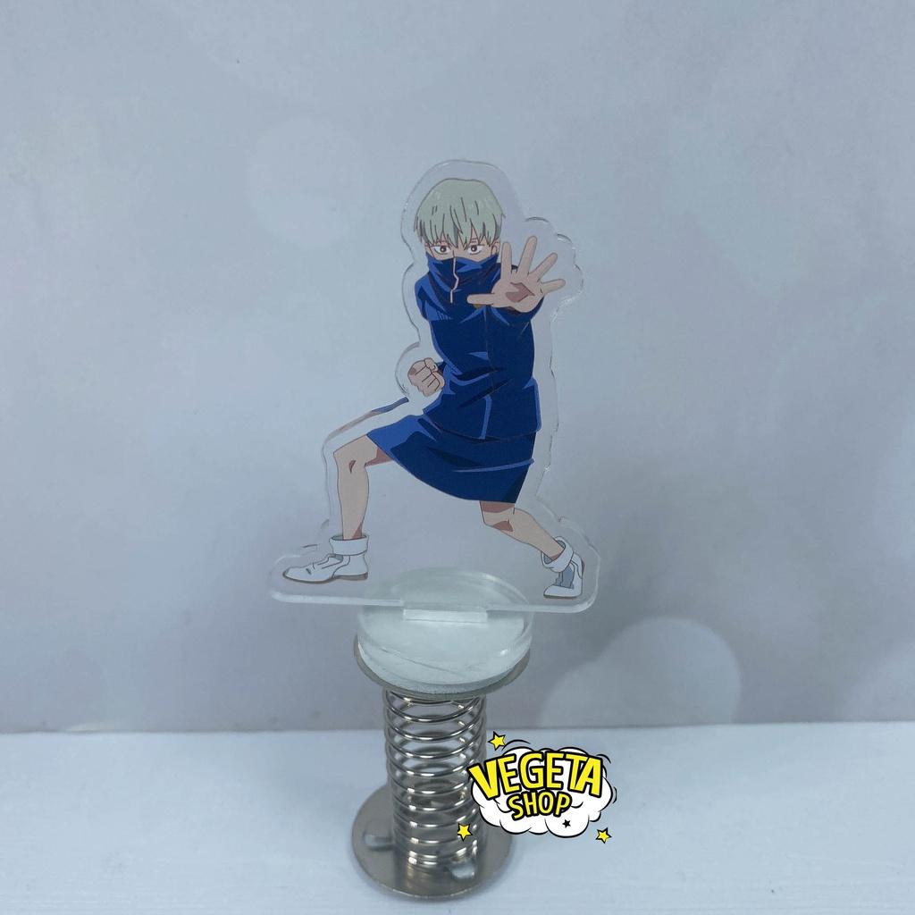 Mô Hình Tượng Standee Acrylic Mica 2 mặt Gojo Satoru Toge Inumaki lò xo lắc lư - Jujutsu Kaisen Chú thuật hồi chiến