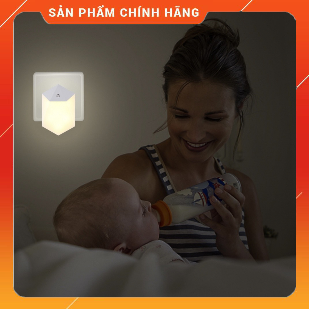 Đèn ngủ cảm ứng led ánh sáng vàng 1W,Đèn ngủ cảm ứng thông minh thiết kế hiện đại,tiết kiệm điện, sang trọng