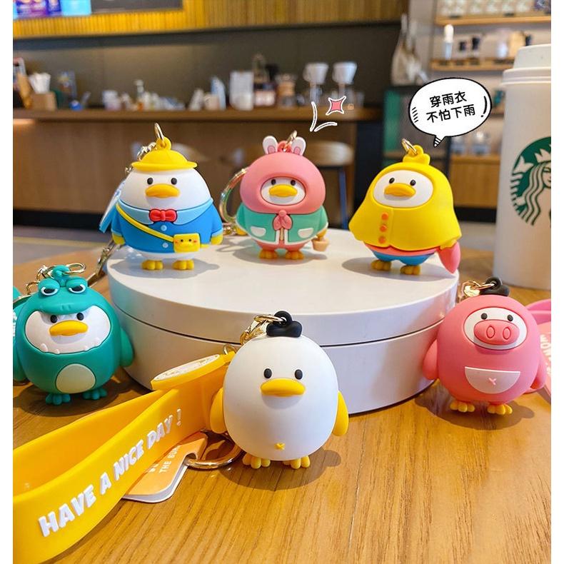 Móc khóa vịt WOWDUCK siêu ngố siêu ngầu CAO CẤP