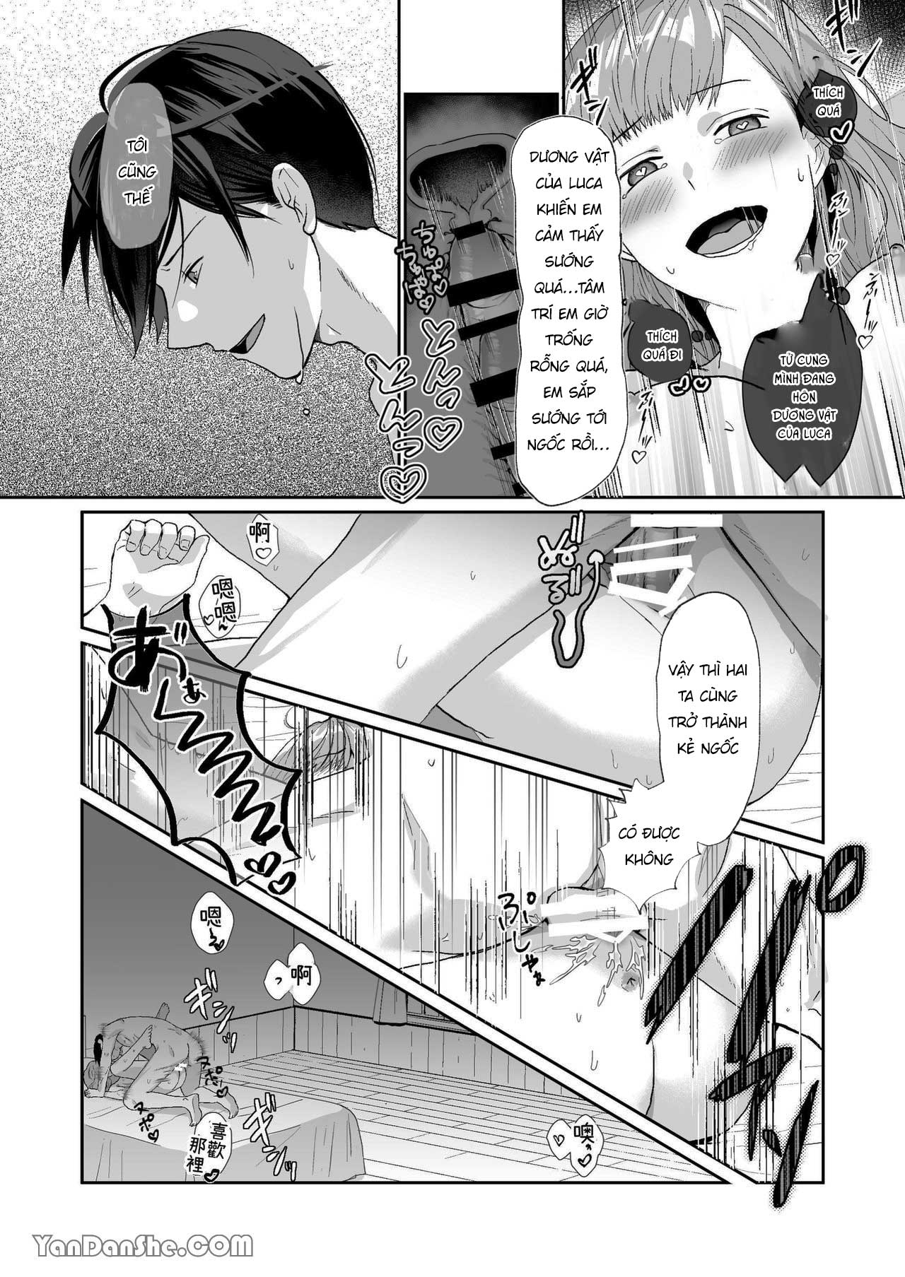 không thể cưỡng nổi lời nguyền dâm đãng CHƯƠNG 3 6