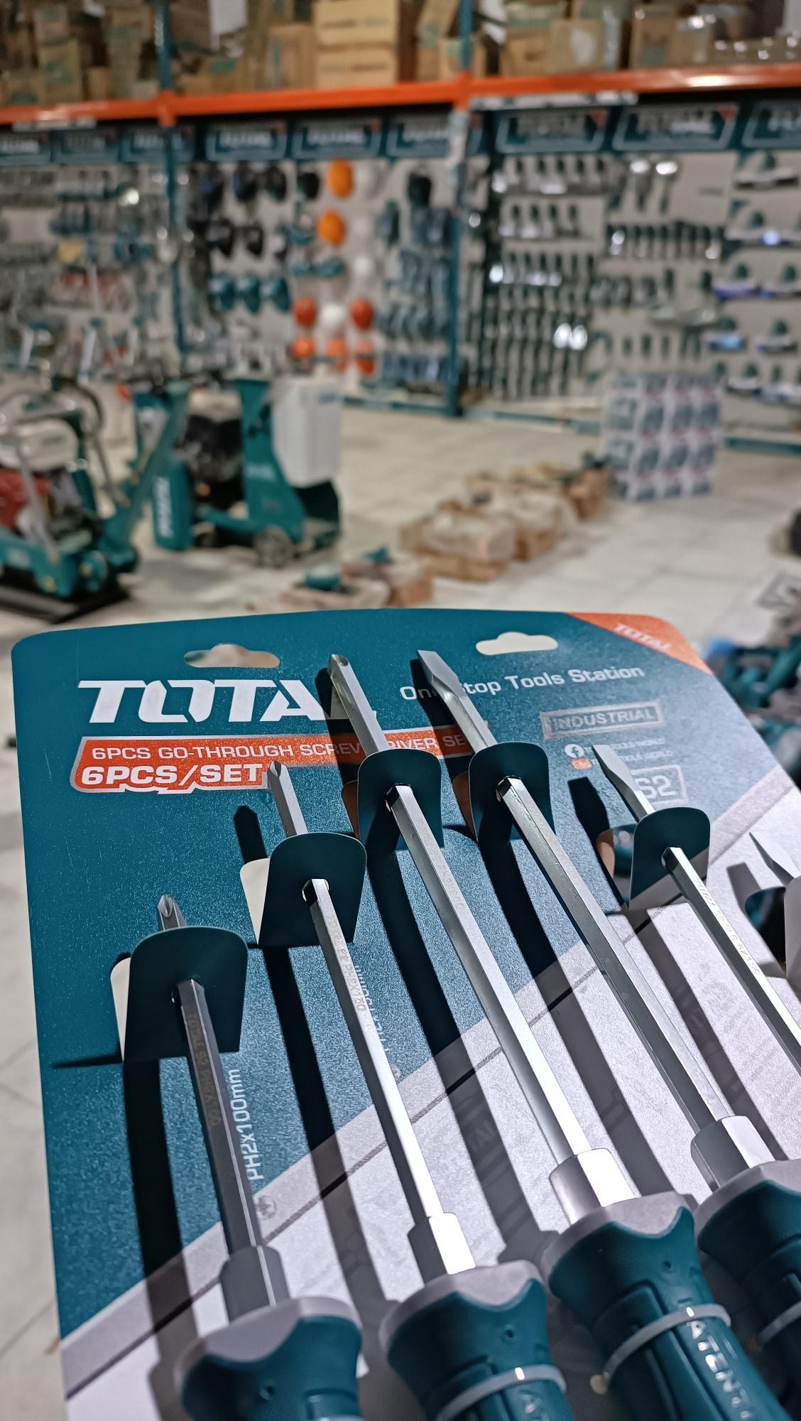 BỘ 6 TUA VÍT ĐÓNG XUYÊN TOTAL THGSS2606 - HÀNG CHÍNH HÃNG
