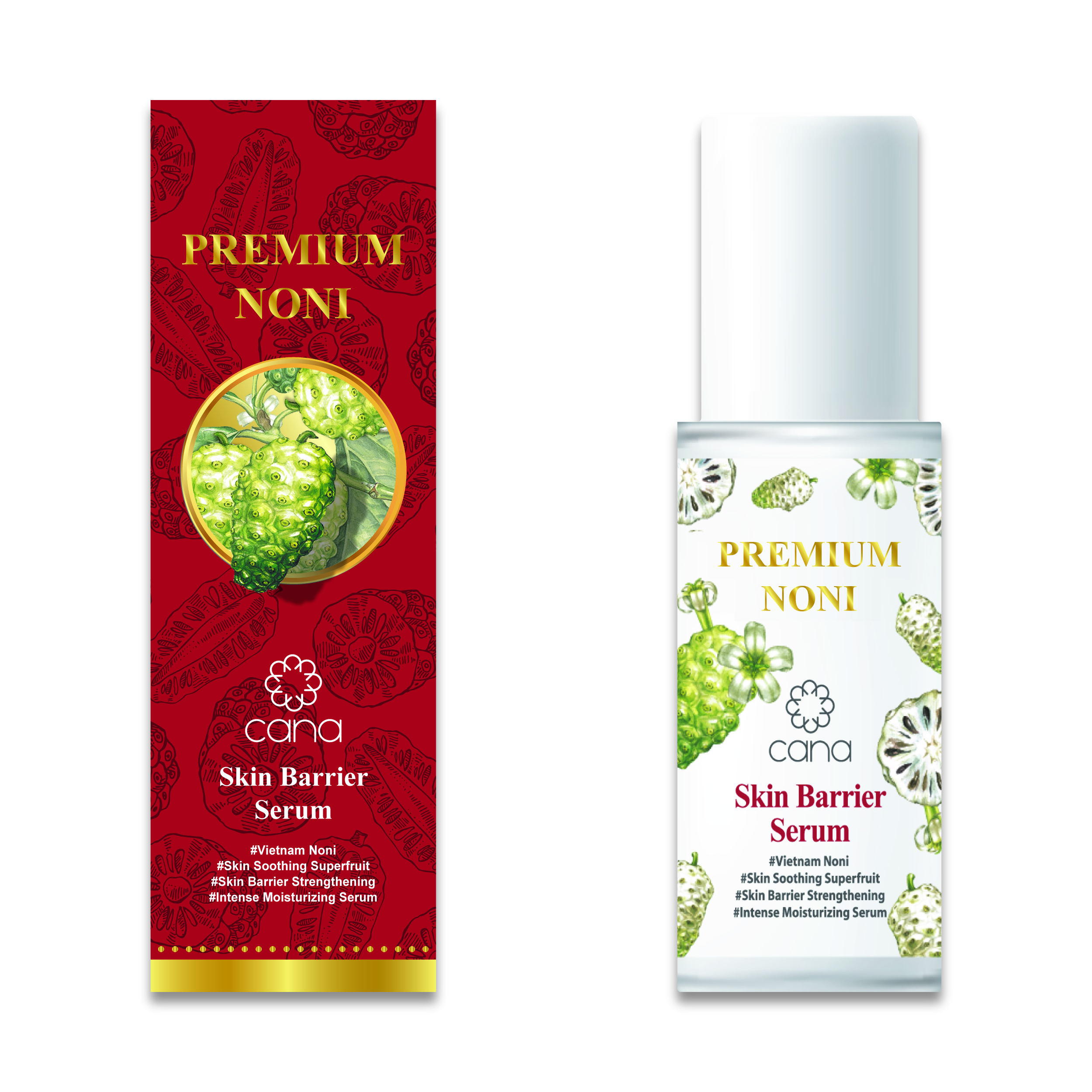 Serum dưỡng da chiết xuất trái nhàu _ Cana Premium Noni Skin Barrier Serum