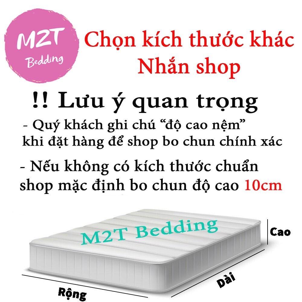 Bộ chăn ga gối Cotton Poly M2T bedding chăn ga Hàn Quốc chuột Mickey BẠC đủ size miễn phí bo chun