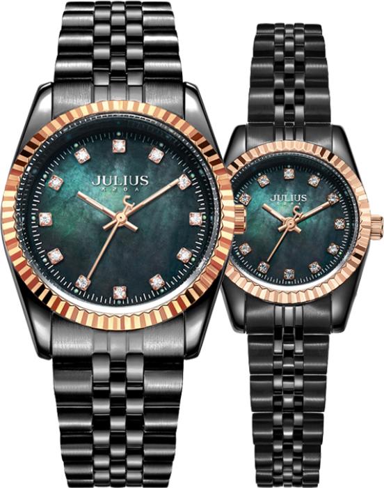Đồng Hồ Cặp JA-1069I Julius Hàn Quốc Dây Thép